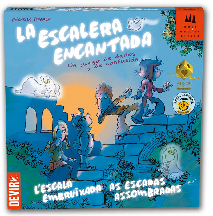JUEGO DE MESA LA ESCALERA ENCANTADA | DEVIR GAMES | 1 UNIDAD | 8436017221275 Imagen principal del producto