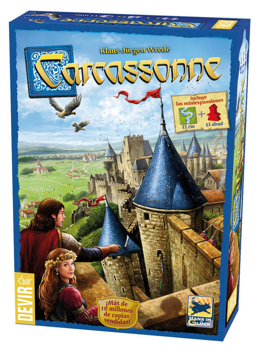 JUEGO DE MESA CARCASSONNE BASICO | DEVIR GAMES | 1 UNIDAD | 8436017222593 Imagen principal del producto