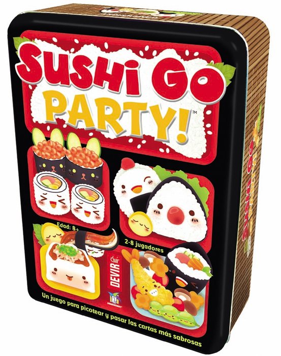 JUEGO DE MESA SUSHI GO PARTY | DEVIR GAMES | 1 UNIDAD | 8436017223880