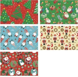 Papel de Regalo Navidad BASIKA Pack 30 Rollos