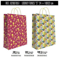 BOLSA REGALO PAPEL LOONEY TUNES DISNEY 10X24X32 ASA RETORCI | ANDINA | 1 UNIDAD | 8436020258268