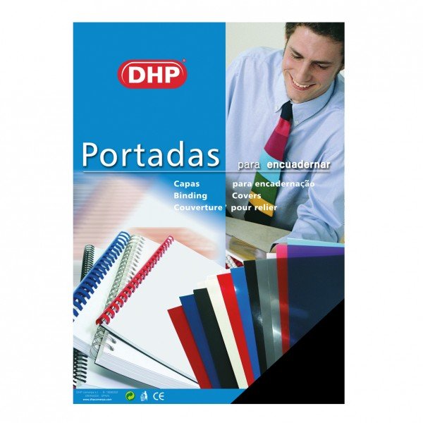 Portada Polipropileno 450 Micras A3 4 Negro P/100 DHP