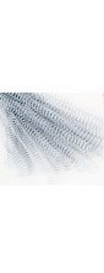 ESPIRAL METALICA 5,1 8 MM BLANCO C/100 | 100 UNIDADES | (DHP COMERPA SLU)