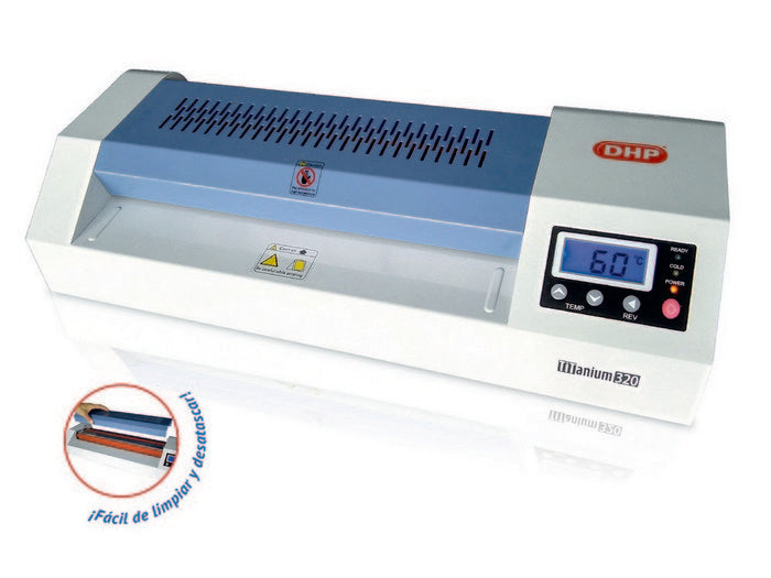 Plastificadora A3 Titanium 320 Semi-profesional DHP Comerpa