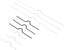 COLGADORES FORMADOS DE ALMANAQUES 100 MM BLANCO 1500 UNIDAD | 1 UNIDADES | (DHP COMERPA SLU)