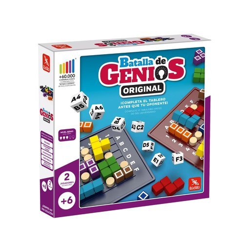 JUEGO EDUCATIVO BATALLA DE GENIOS | LUDILO | 1 UNIDAD | 8436536808001