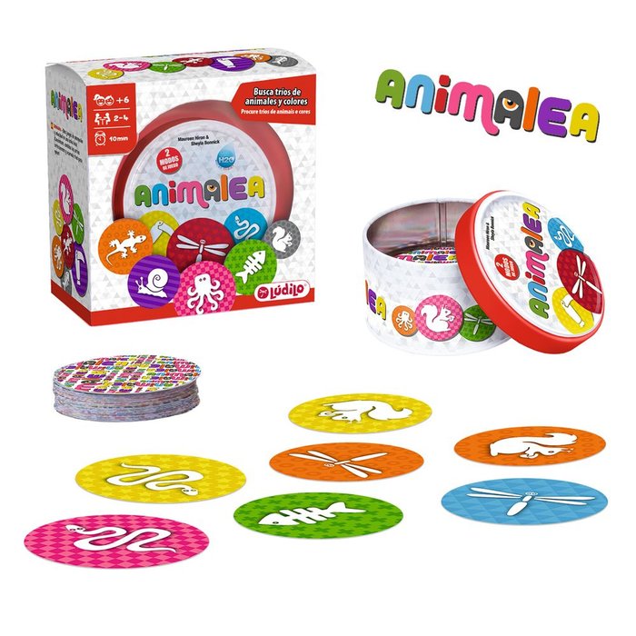 JUEGO DE MESA ANIMALEA | LUDILO | 1 UNIDAD | 8436536808148 Imagen principal del producto