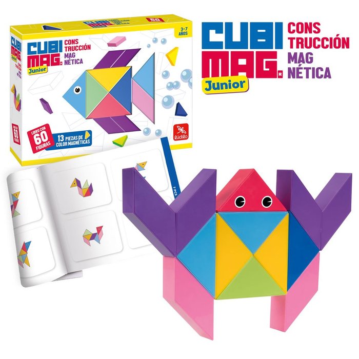 Cubimag Junior Ludilo Pack 24 Juegos de Lógica para Niños Imagen principal del producto