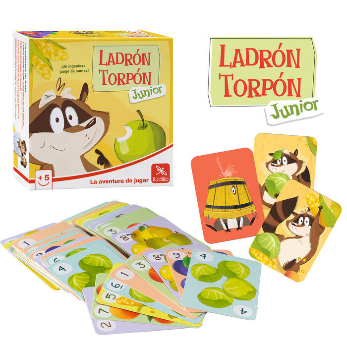 JUEGOS DE CARTAS LADRON TORPON JR | LUDILO | 1 UNIDAD | 8436536809763