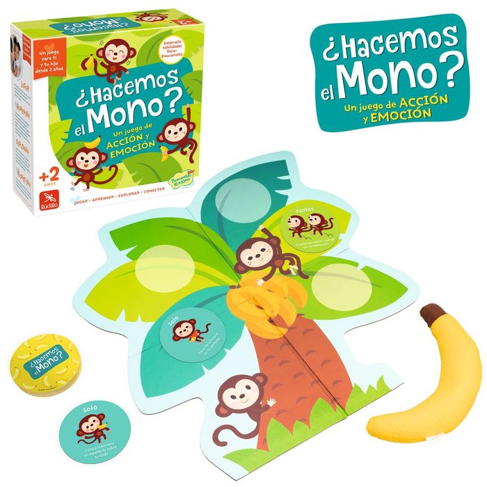 JUEGO LUDILO ¿HACEMOS EL MONO? | LUDILO | 1 UNIDAD | 8436536809817 Imagen principal del producto