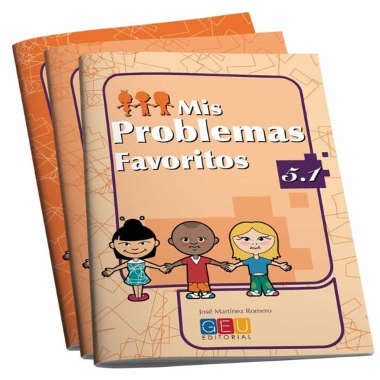 PACK 5º PROBLEMAS FAVORITOS 5,1 5,2 5,3 + ORGANIZADO SEMANA | AA,VV | GEU | 8436548132279