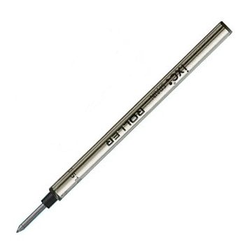 Recambio Bolígrafo Roller Inoxcrom Negro Metalico