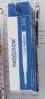 Recambio Inoxcrom Plástico Azul Blister 2 Unidades Imagen principal del producto