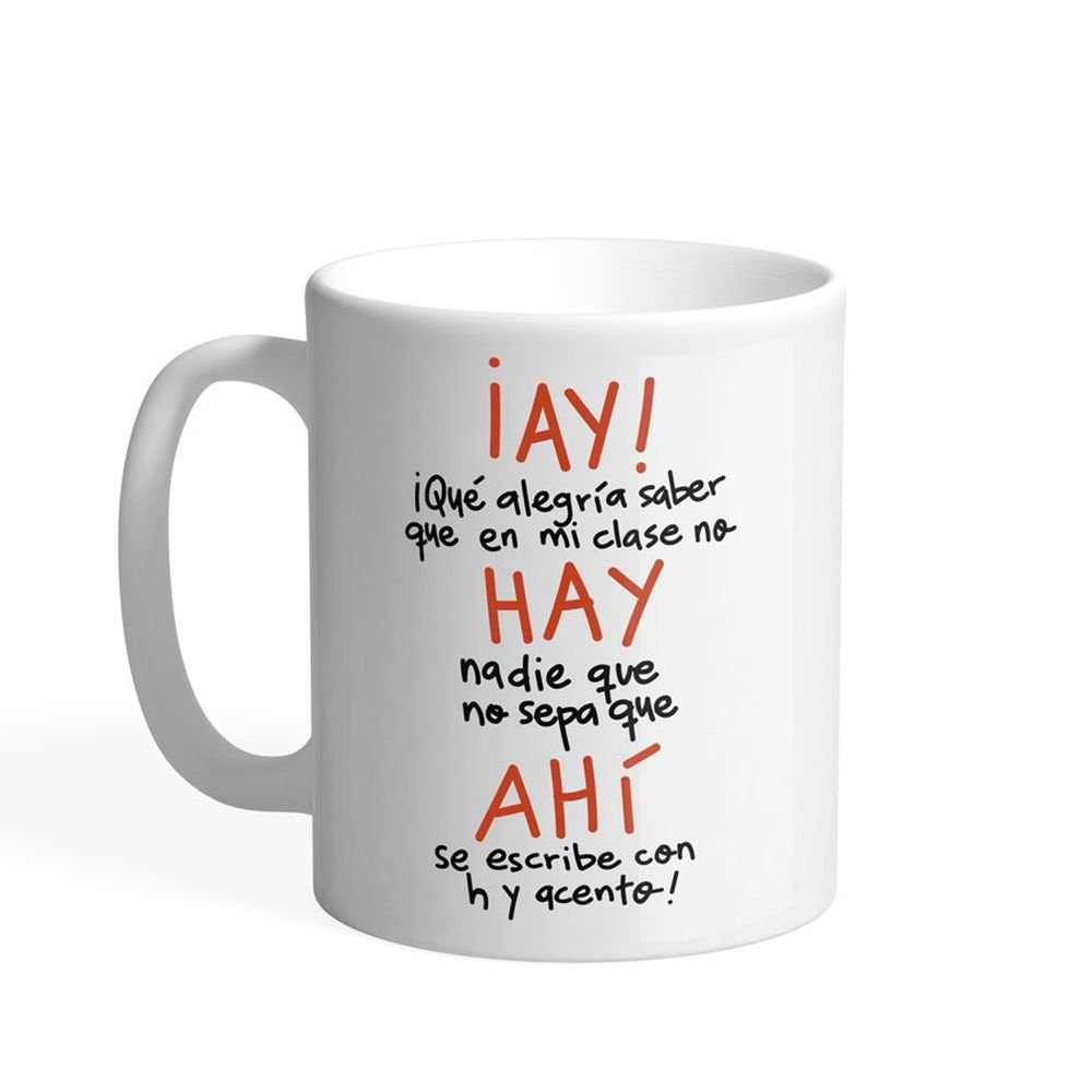 Taza Pedrita Parker Profe Ay Hay Ahi Marca Pedrita Parker