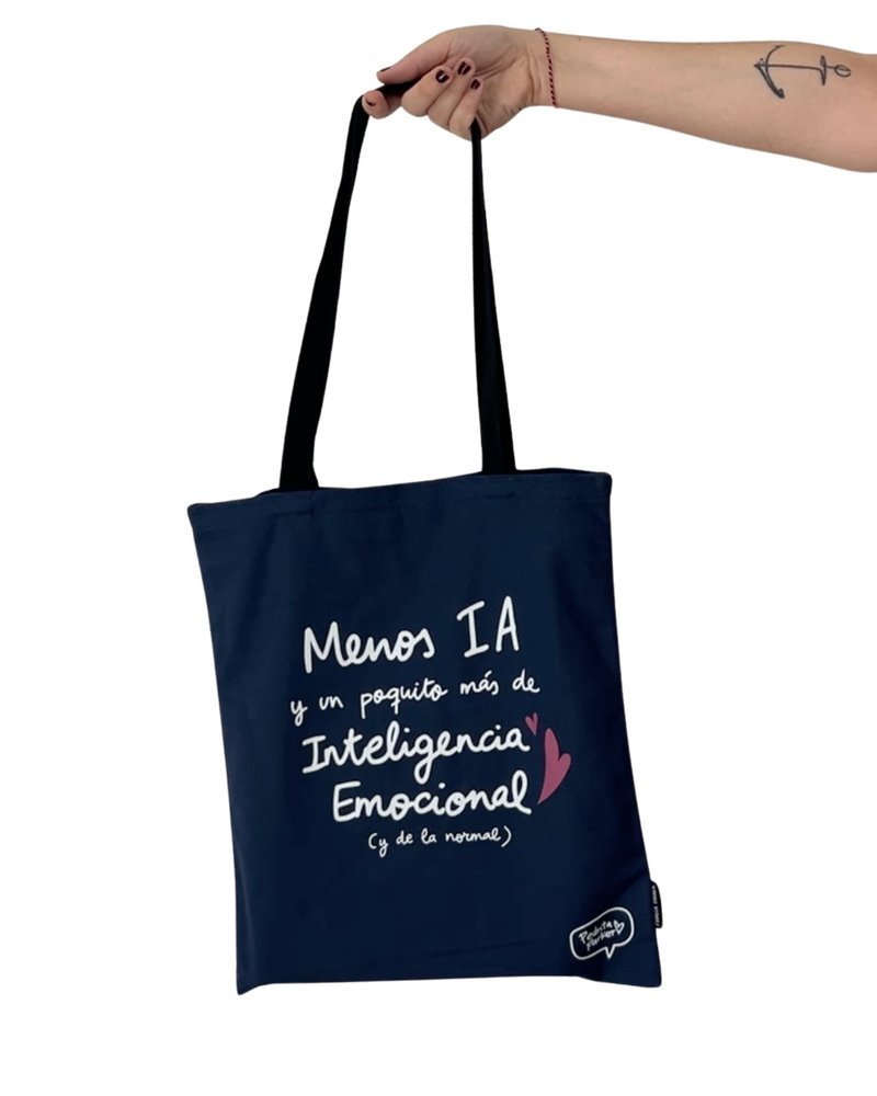 BOLSA DE TELA MENOS IA | PEDRITA PARKER