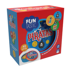 CARTAS REDONDAS FUNTASTIC - PIRATAS CON CAJA | FUNTASTIC IMAGILAND | 1 UNIDAD | 8436557974488
