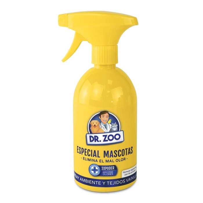 Spray Mascotas Ambiente y Tejidos Vainilla 500 ml Dr.zoo