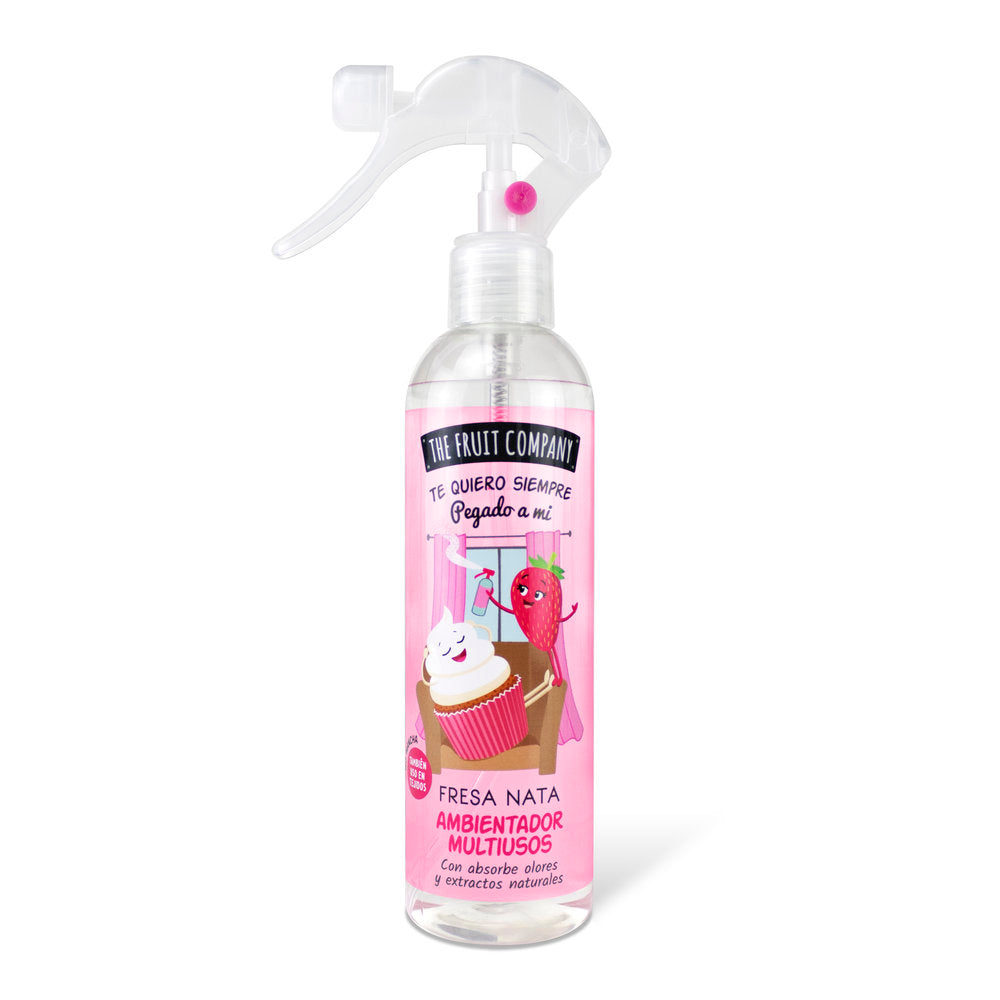 Expositor 12 Spray Multiusos Fresa Nata 250ml THE FRUIT COMPANY