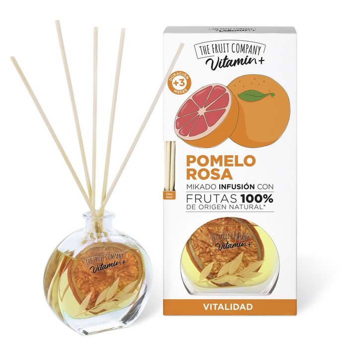 MIKADO INFUSION POMELO ROSA 75ML VITAMIN+ TFC | THE FRUIT COMPANY | 1 UNIDAD | 8436559716734