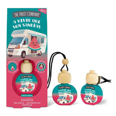 AMBIENTADOR COCHE COLGANTE CON PINZA SANDIA TFC | THE FRUIT COMPANY | ENVASE 14 UDS. UNIDAD | 28436559717827
