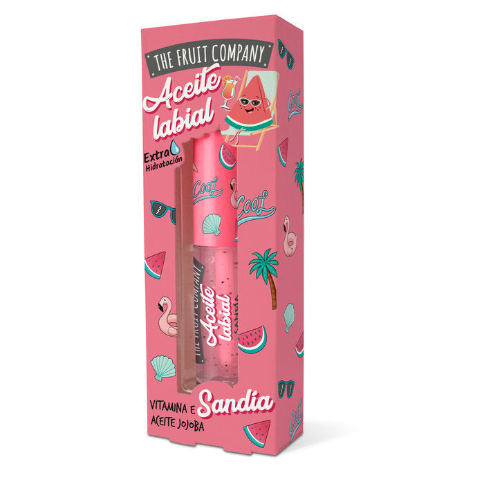 ACEITE LABIAL SANDIA 3,6 ML | THE FRUIT COMPANY | ENVASE 18 UDS. UNIDAD | 28436559718138