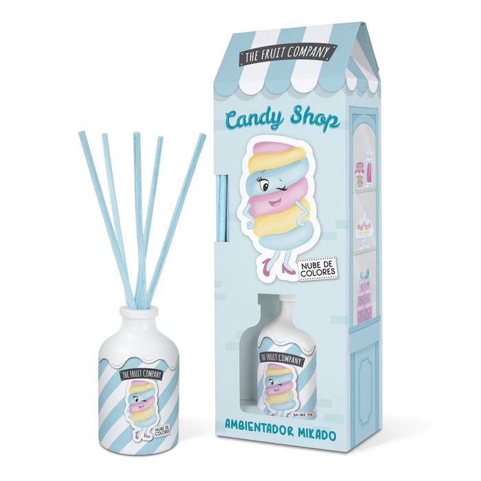 Ambientador Mikado Nube de Colores 40 ml Candy Tfc Marca The Fruit Company