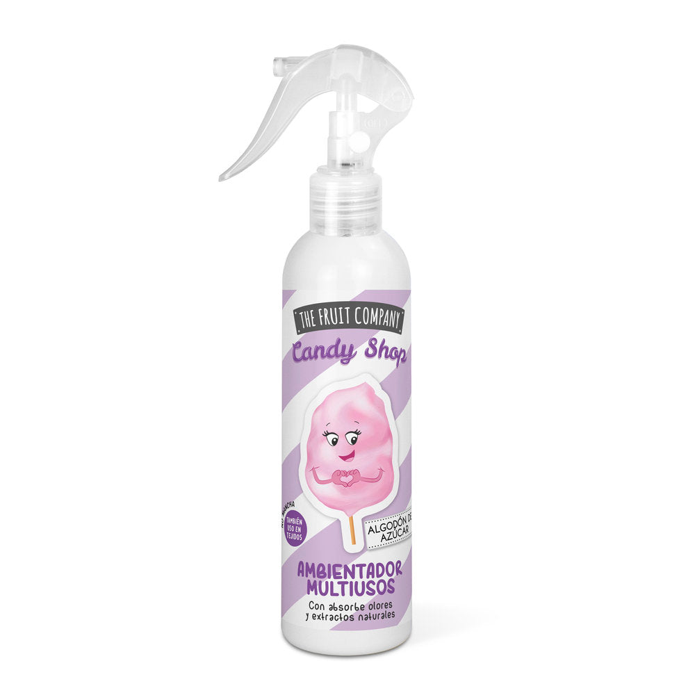 EXPOSITOR 12 SPRAY HOGAR ALGODON DE AZUCAR CANDY 200ML | THE FRUIT COMPANY | ENVASE 12 UDS. UNIDAD | 28436559718459