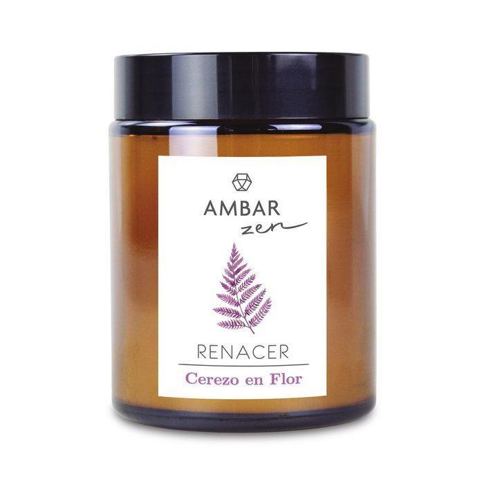 VELA CEREZO EN FLOR 125GR AMBAR ZEN | AMBAR | ENVASE 8 UDS. UNIDAD | 28436559718497