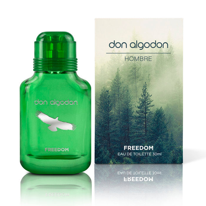 COLONIA HOMBRE 30ML FREEDOM GREEN DON ALGODON | DON ALGODON | 1 UNIDAD | 8436559719209 Imagen principal del producto
