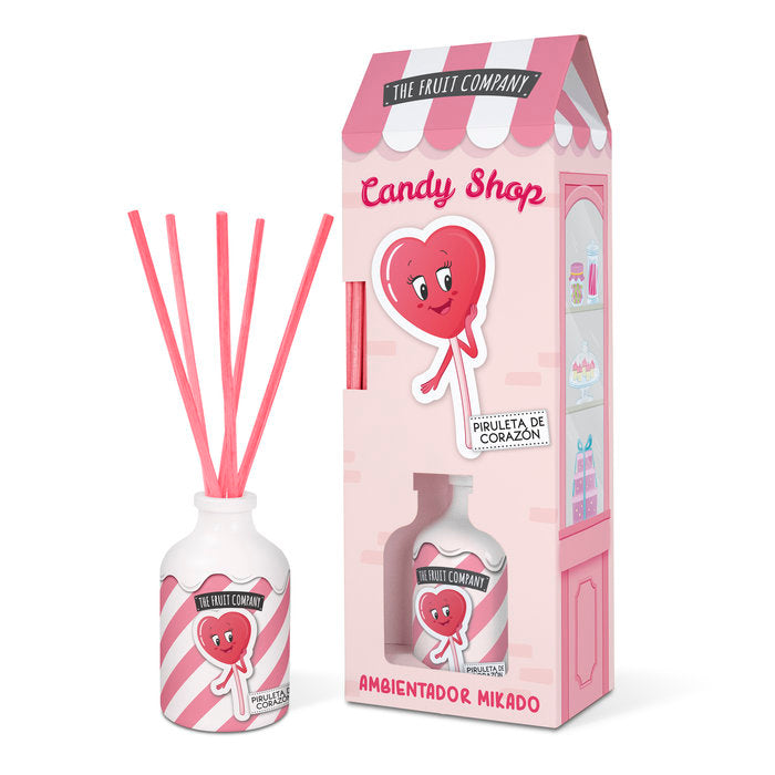 MIKADO PIRULETA 40ML CANDY | THE FRUIT COMPANY | ENVASE 12 UDS. UNIDAD | 28436559719821