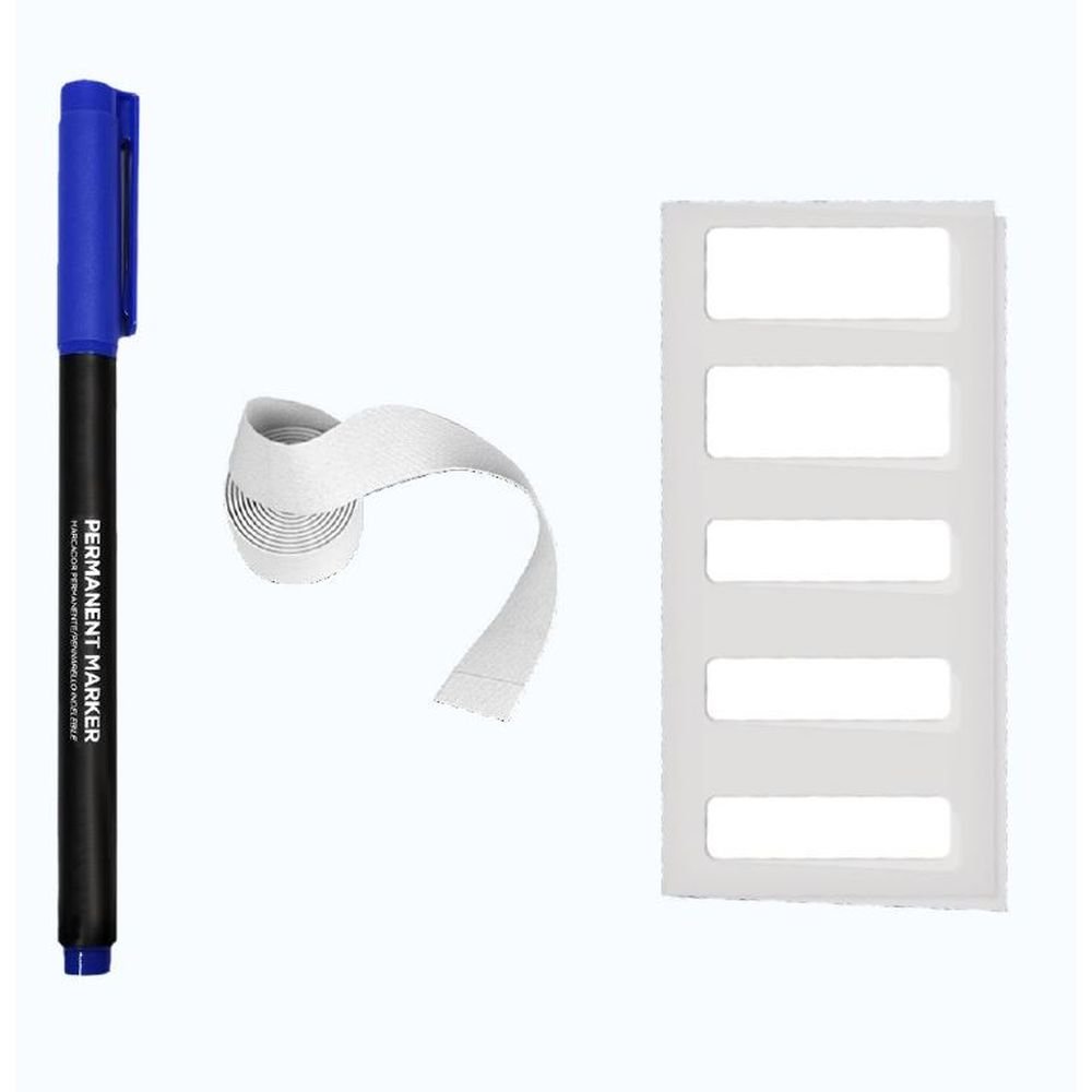 Kit Marcador Mine con Etiquetas y Cinta Escolar Marca Mine Imagen principal del producto