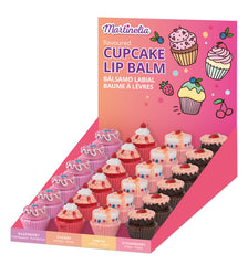 BALSAMO LABIAL EN FORMATO CUPCAKE PASTELITOS | MARTINELIA | ENVASE 24 UDS. UNIDAD | 18436576500573