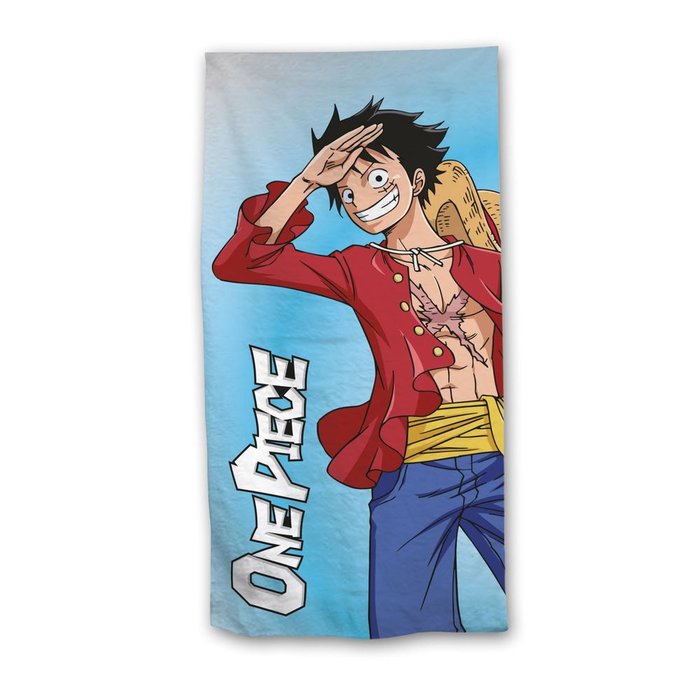 TOALLA PLAYA ALGODON 300GR ONE PIECE | NEW IMPORT SL | 1 UNIDAD | 8436580111041