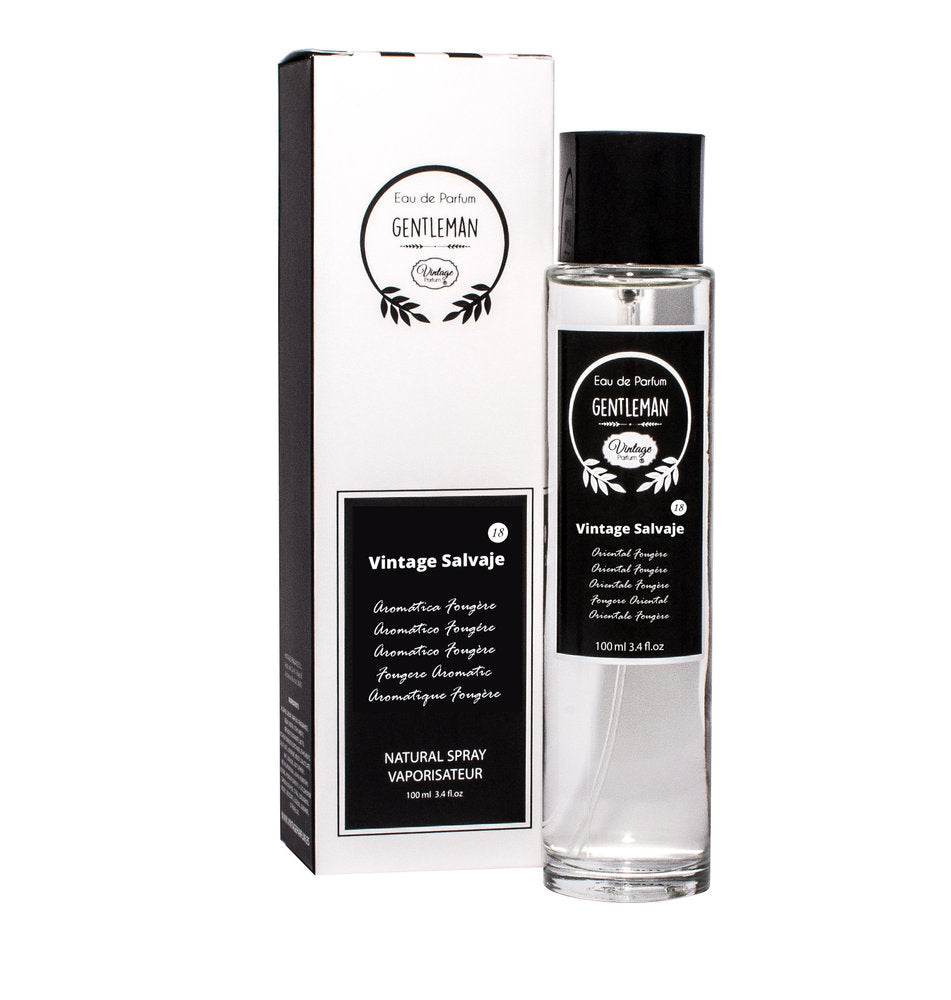 PERFUME MASCULINO 100ML VINTAGE SALVAJE | NATUAROMATIC GEL | 1 UNIDAD | 8436585488544