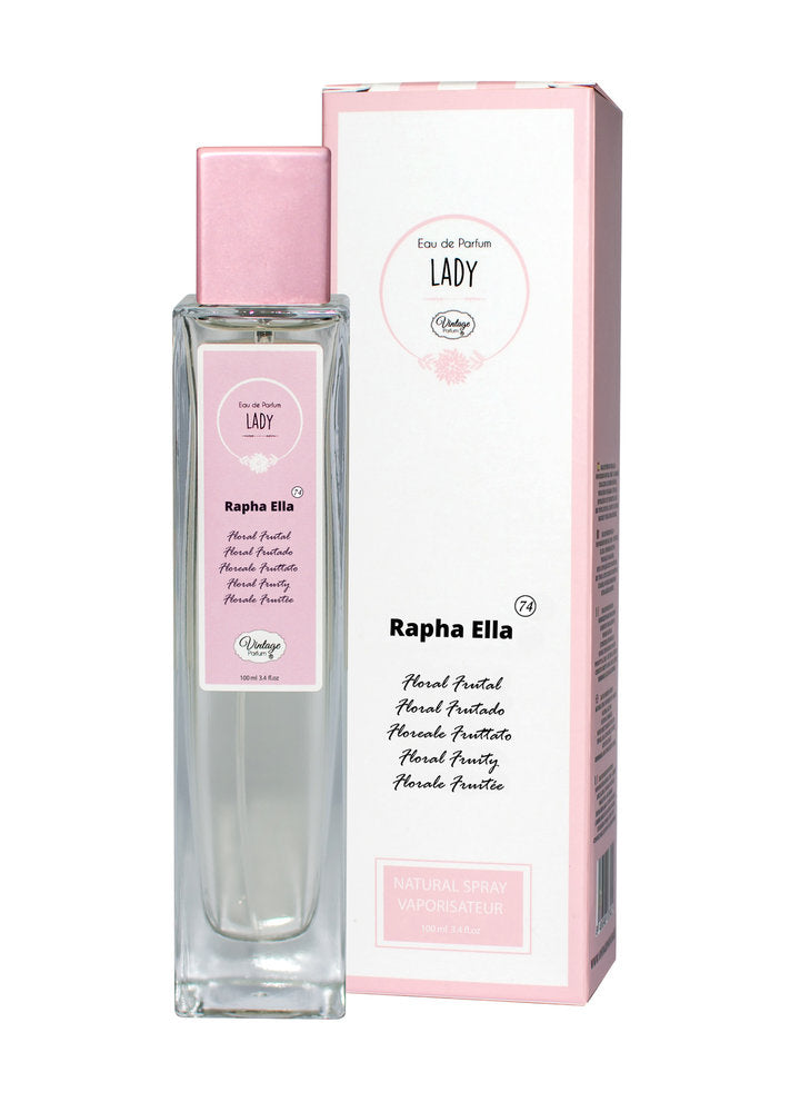 PERFUME FEMENINO 100ML VINTAGE RAPHA ELLA | NATUAROMATIC GEL | 1 UNIDAD | 8436585488810