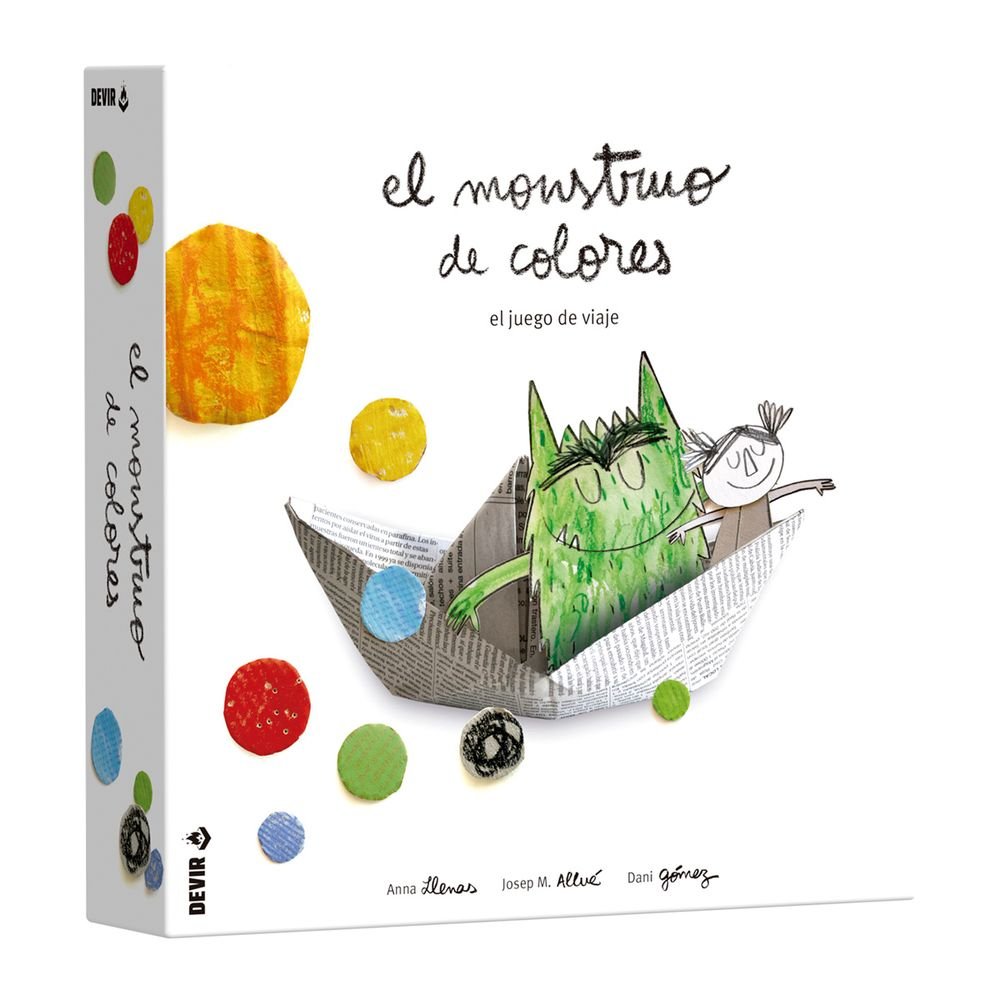 Juego de Mesa Monstruo de Colores Viaje Devir Games