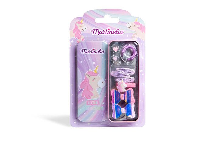 Caja metálica accesorios para el pelo Unicornio Martinelia Imagen principal del producto
