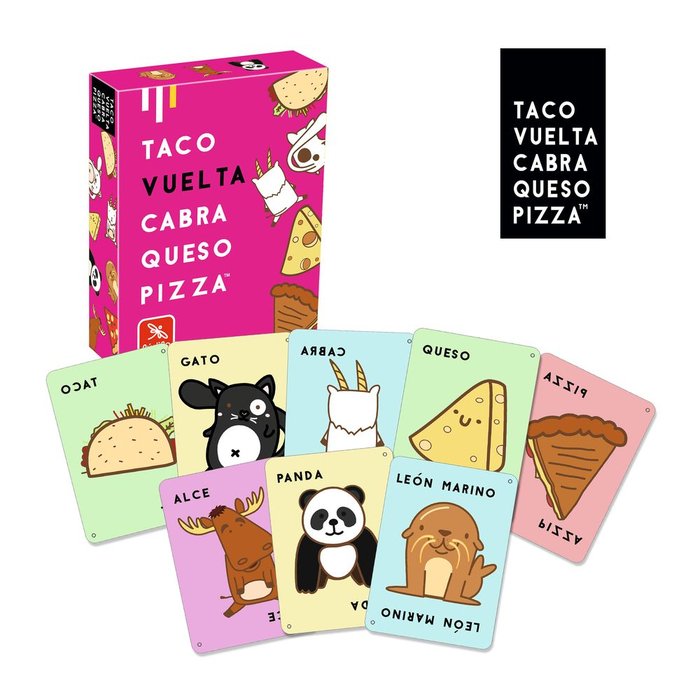 JUEGO TACO, VUELTA, CABRA, QUESO, PIZZA | LUDILO | 1 UNIDAD | 8436598033038