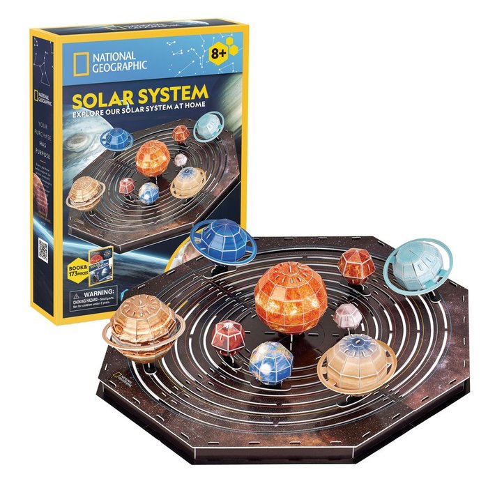 Puzzle 3D Sistema Solar National Geographic World Brands Games