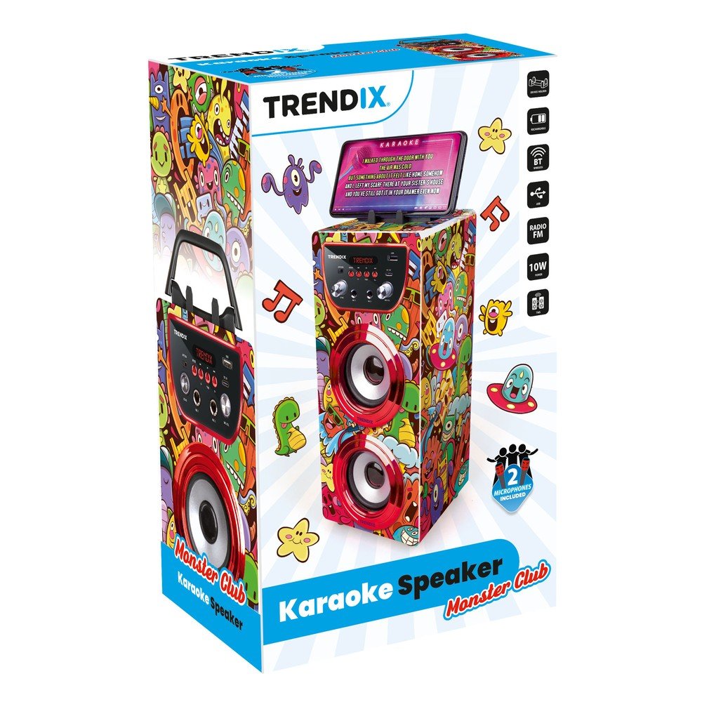 Karaoke Monster Club World Brands Games Juguete musical infantil