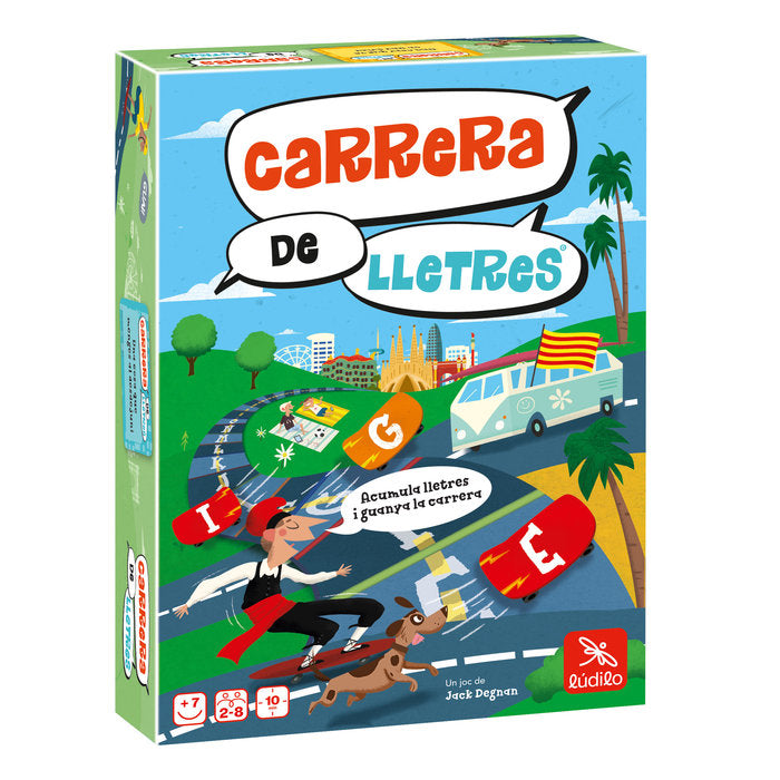 Carrera de Lletres Ludilo Juego Educativo en Catalán Imagen principal del producto