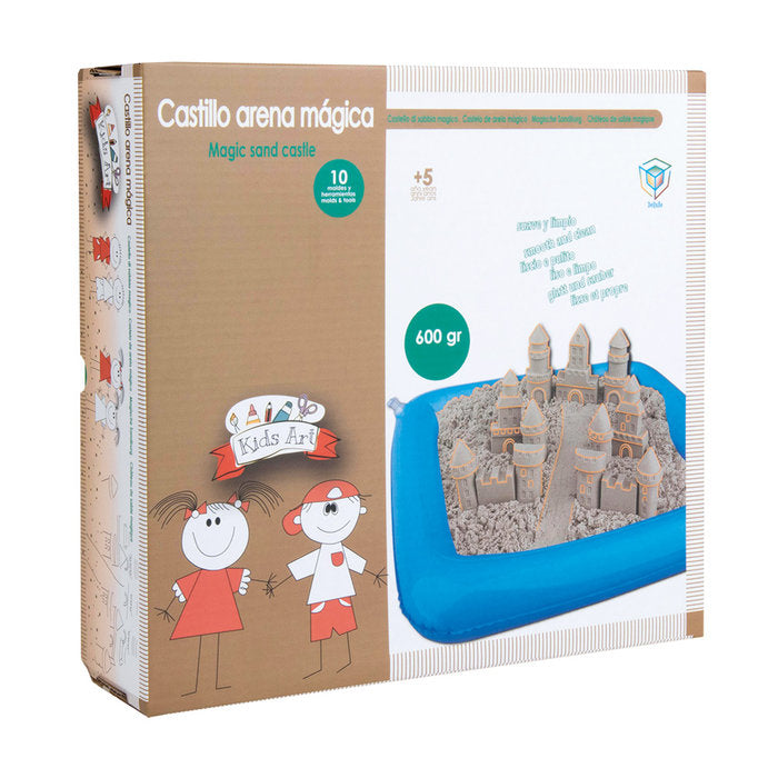 SET DE CASTILLO + MOLDES ARENA MAGICA | DEQUBE | 1 UNIDAD | 8436600330100