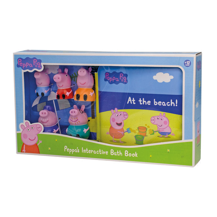 PEPPA PIG: LIBRO INTERACTIVO DE BAÑO | PEPPA PIG | 1 UNIDAD | 8436600330513