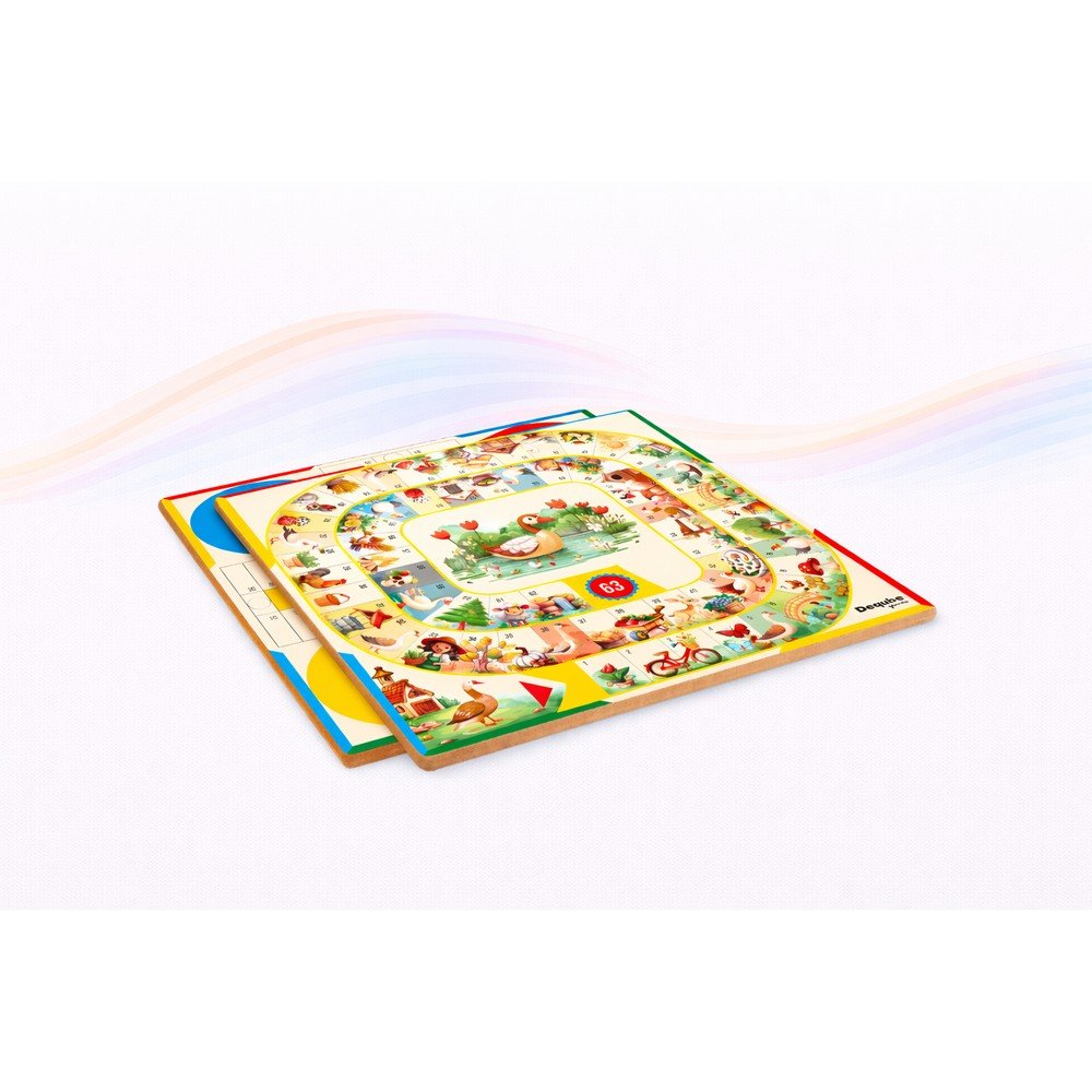 Tablero Parchis Oca 40x40 cm DEQUBE