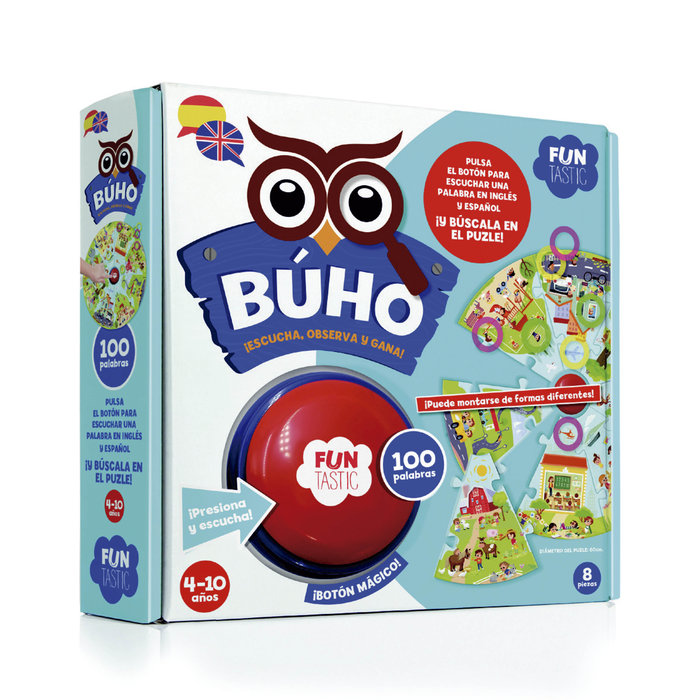Buho Puzle Botón Funtastic Imagiland Imagen principal del producto