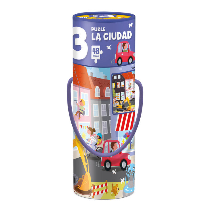 PUZZLE 48 PIEZAS LA CIUDAD PUZZLING | FUNTASTIC IMAGILAND | 1 UNIDAD | 8436602090910