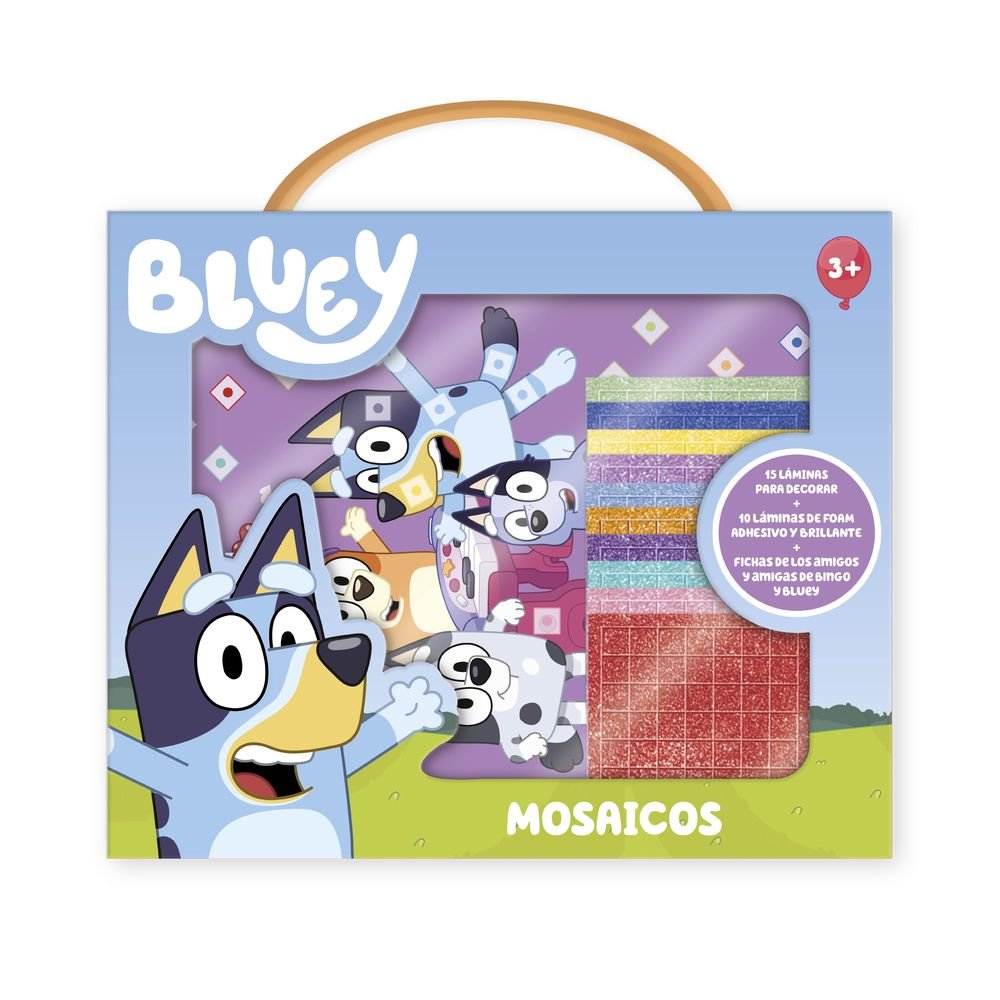 Caja Sets Creatividad Bluey Mosaico Marca Play Time Imagiland Imagen principal del producto