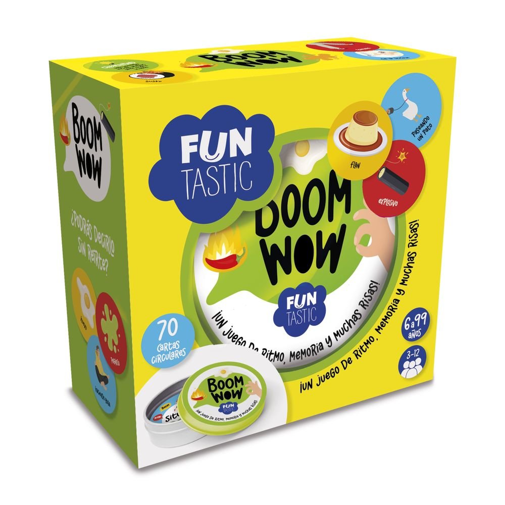 Cartas Funtastic Boom Wow con Caja FUNTASTIC IMAGILAND Imagen principal del producto