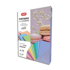 PORTADA PP 0,45 MM A4 53 AZUL IRIS PASTEL P/100 | 100 UNIDADES | (DHP COMERPA SLU)
