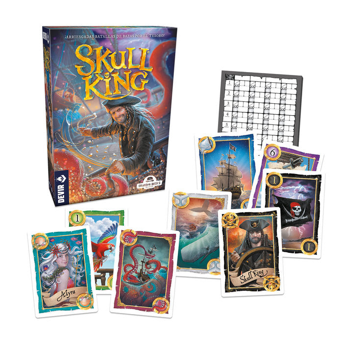JUEGO DE MESA SKULL KING (NUEVA EDICION) | DEVIR GAMES | 1 UNIDAD | 8436607940418